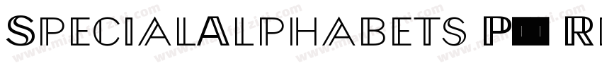 SpecialAlphabets P09 Regular字体转换